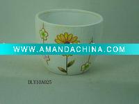 Wholesale Ceramic pot with flower