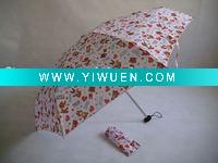 Wholesale 5-Foldable Umbrella with full panels printing(FS5037)