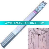 Wholesale bathroom accessories U shaped shower rod U390