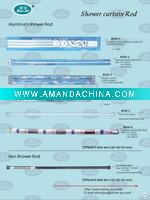 Wholesale shower curtain rod/bathroom rod