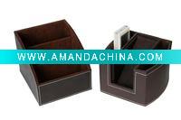 Wholesale PU Leather remote control holders