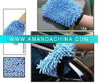 Wholesale microfiber gloves for cleaning gloves