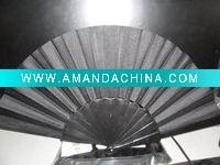 Wholesale Black Plastic Silk Hand Fan