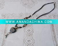 Wholesale Handmade Ceramic Pendant Necklace RYGO 65