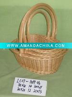 Wholesale 3pcs willow gift basket