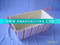Wholesale willow basket with lining