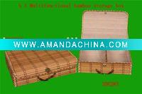 Wholesale mutifunctional bamboo storage box