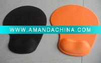Wholesale gel mouse mat with wrist support