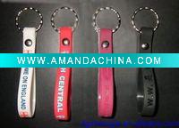 2011 beautiful silicone key chain