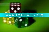 Wholesale colourful cheap dice