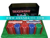 200 pcs poker chips set
