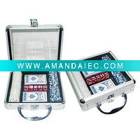 100 pcs casino poker chip set