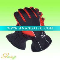 Wholesale 100%Polyester taslon ski glove