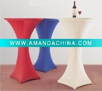 Wholesale Spandex cocktail table cover
