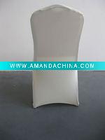 Wholesale ivory colour,lycra chair cover for banquet,wedding,hotel,cheap price but high quality