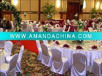 Wholesale hotel bankquet chair cover