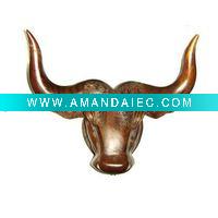 Wholesale Cow Head Woodcarving Attractive Valuable