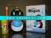 Wholesale Hot B/O Bubble Penguin With Music Light Bubble Toys