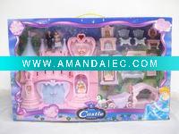 Wholesale house set with music and light,2 functions-sound control and trigger