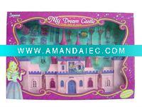 Wholesale Castle set with light and music include battery