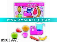 Wholesale B/O juicer & fruit play set w/ light