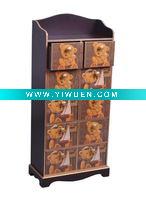 Wholesale Antique Wooden Furniture CD Cabinet