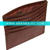Wholesale leather credit card holder