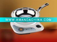 Wholesale 32cm-34cm stainless steel Fly Pan