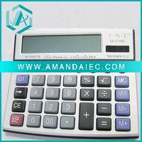 Wholesale New silvery solar power business and office calculator