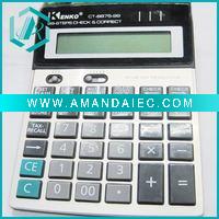Wholesale New silver electronic business and office calculator