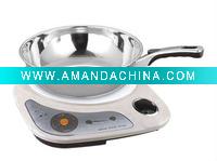 Wholesale 34cm stainless steel Fly Pan