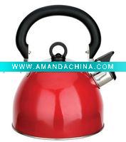Wholesale Colourful Stainless Steel Whistling Kettle