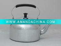Wholesale Brown handle aluminum kettle