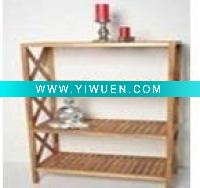Wholesale Bathroom 4-Tier Wooden Shelf