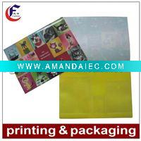 Wholesale stationery pvc file folder for file packaging