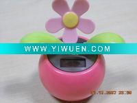 Wholesale solar plastic flip flap dancing flower