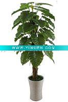 Wholesale sell artificial colocasia tree 5.3ft