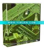 Wholesale Fashionable Acrylic logo block,Acrylic pohot block