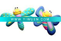 Wholesale stylish PU flower,PU bee