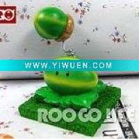 Wholesale Plants vs zombies polyresin melon-pult figurine home decoration