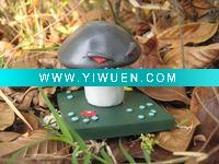 Wholesale plant vs zombie polyresin doom-shroom figurine home decoration