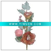 Wholesale beautiful durable artificial flower rose BT02S05-1