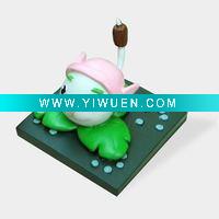 Wholesale Plants vs zombies polyresin cattail figurine home decoration