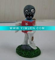Wholesale Plants vs zombies polyresin jack-in-the-box zombie figurine home decoration