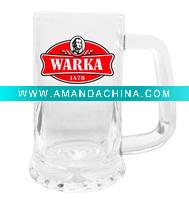 GLASS BEER MUG