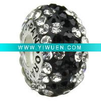 Wholesale fashion 925 silver diamond beads