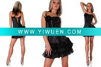 Wholesale black corset, corset lingerie, corset shaper,corset lingerie bustier