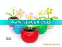 Wholesale fashionable solar flowers for car decoration
