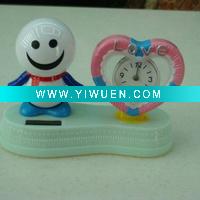 Wholesale solar clock swinging flower