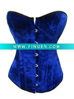 Wholesale Blue Velet Corset Shaper
